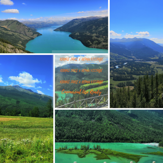 Kanas Lake & Hemu Village: 29 HD Nature Photography Bundle